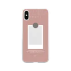 ▷            chiroruの♡ ) oshi no iru sekai. ￤ pink Soft Clear Smartphone Case