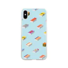 Gallery shopのDESIGN SUSHI ソフトクリアスマホケース