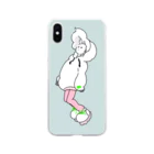 EMiiiiiの浮く女子 Soft Clear Smartphone Case