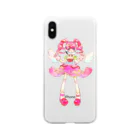 azunoazu art SHOPのそのままがいい Soft Clear Smartphone Case