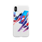 iNvisibleColorsのiNvisibleColors_Graffiti Soft Clear Smartphone Case