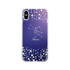 sonoteniの 12星座　誕生日　星空　牡牛座 #046 Soft Clear Smartphone Case