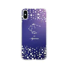 sonoteniの12星座　誕生日　星空　水瓶座　#055 Soft Clear Smartphone Case