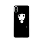 no_knkmの闇女の子3  スマホケース Soft Clear Smartphone Case