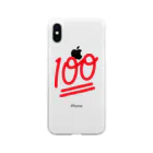 stickysyrupsの１００点 Soft Clear Smartphone Case