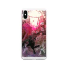 Lost'knotの紅イ花嫁 Soft Clear Smartphone Case