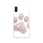 Crystalの肉球 Soft Clear Smartphone Case