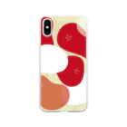 fuminghasegawa_artworkのゆきつばき Soft Clear Smartphone Case