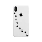 ろばーとの猫 Soft Clear Smartphone Case