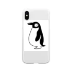 ひねくれ堂のペンギン Soft Clear Smartphone Case