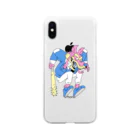 NEW JACKのウルフマン Soft Clear Smartphone Case