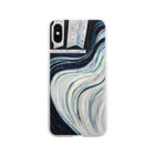 山口渚の階段-浮かぶ- Soft Clear Smartphone Case