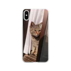 キジトラ猫ミミの愛猫ミミさん Soft Clear Smartphone Case