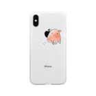 Planaria.Flashの【ゆるゆる深海魚】メンダコ Soft Clear Smartphone Case