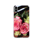 鈴屋の気まぐれ品の黄色の薔薇は金運アップの花 Soft Clear Smartphone Case