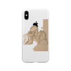 XXXのXXX(背面プリント) Soft Clear Smartphone Case