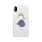 你好　- ニーハオ −のチューリップガール Soft Clear Smartphone Case