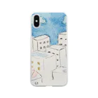 今日も一日ゆるリスト。(もね)の君だけの空の街 Soft Clear Smartphone Case