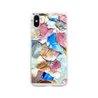 ミゾ山のCandy Popスマホケース Soft Clear Smartphone Case