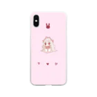 おきなの赤ちゃんロップイヤー Soft Clear Smartphone Case