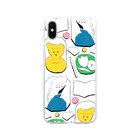 killdiscoのdrawing Soft Clear Smartphone Case
