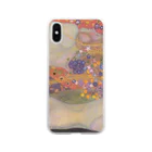 Art Baseのグスタフ・クリムト / 水蛇 II / 1907 / Gustav Klimt / Water snake II Soft Clear Smartphone Case