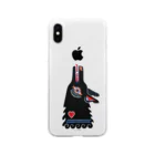 riya のWOLF 【iphone 8/7/XS/X/XR】 Soft Clear Smartphone Case