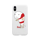 Maloney,s ShrimpのBee Soft Clear Smartphone Case