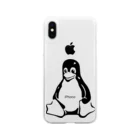 nishidemasamiのTuxくん Soft Clear Smartphone Case