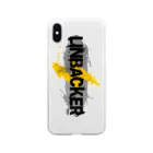 PB.DesignsのLINEBACKER Wallart  Soft Clear Smartphone Case