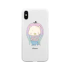 ネコガスキーのにゃまびえ様 Soft Clear Smartphone Case