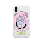 yes_dkのKAOシリーズ#3 Soft Clear Smartphone Case
