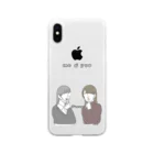 who am I ?のme＆you Soft Clear Smartphone Case