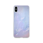 〰️➰わにゃ屋さん➰〰️のくしゃくしゃクリア Soft Clear Smartphone Case