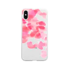 CHIUMA noのピンク Soft Clear Smartphone Case