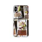 full  of funのフラワーコレクション Soft Clear Smartphone Case