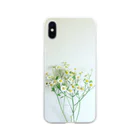 sakura f studioのマトリカリア Soft Clear Smartphone Case