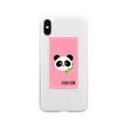 ひよこ王国のパンダの侵略 Soft Clear Smartphone Case