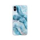 shizuka_artの【megumi WAVE】 Soft Clear Smartphone Case