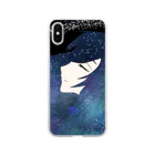 夜ノ隅架 (よるのすみか)𓆙の宇宙の子 Soft Clear Smartphone Case