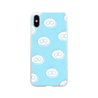 くらきち ONLINE SHOPのねこタイツ ドット Soft Clear Smartphone Case