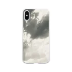 🐠の雨が上がった空 Soft Clear Smartphone Case