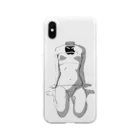 MekmekのMEMEK girl Soft Clear Smartphone Case