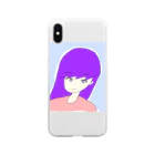 水草のナウ・ガール６３ Soft Clear Smartphone Case