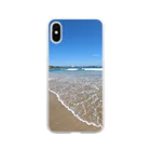 yutakaの砂浜 Soft Clear Smartphone Case