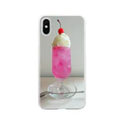 写真屋とーかの宝石のようなクリームソーダ Soft Clear Smartphone Case