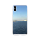 gangpapa0706の港風景 Soft Clear Smartphone Case