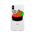 mayomayomayoのいくら風呂のまろん Soft Clear Smartphone Case