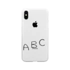 komai31のABC　ロゴ Soft Clear Smartphone Case