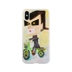 Junsanの自転車暴走族 Soft Clear Smartphone Case